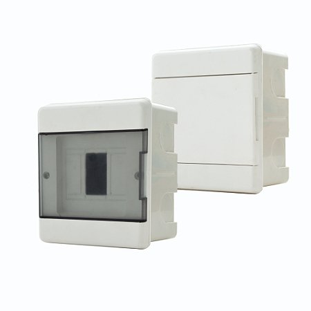 Quadro Distribuição Embutir 3/4 Disjuntores Branco C03B Canal 331796