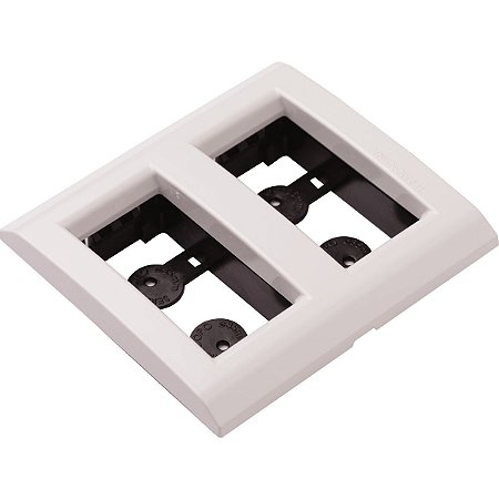 Placa Para Móvel 2 Posto Branca Liz Ref.57106/035 Tramontina 954142