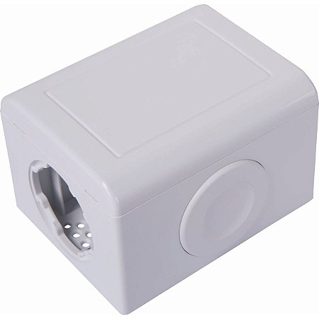 Caixa Branca Com Placa Cega P/Eletrodutos E Canaletas Lizflex 57304/052 Tramontina 946796