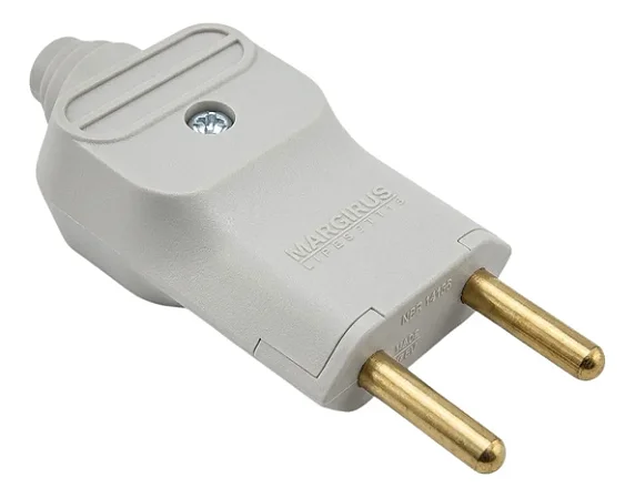 Pino Macho Cinza 2P 10A C/Prensa Cabos PLD11-2 Margirius 177278