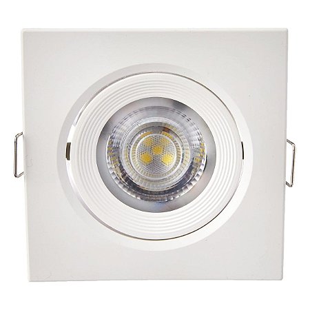 Spot Led de Embutir 5W 6500K Quadrado Bivolt Foxlux