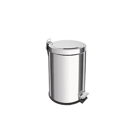 Lixeira Inox com Pedal Tramontina 5 L
