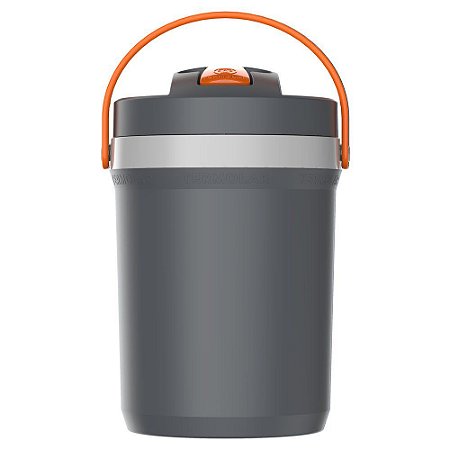 Garrafa Térmica Fliptop 2,5L Cinza Termolar