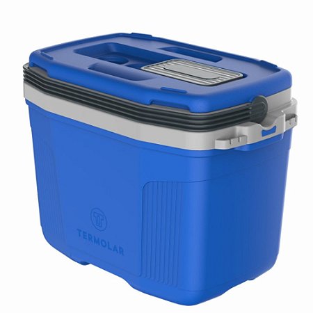 Caixa Térmica SUV 32 Litros Azul e Cinza Termolar
