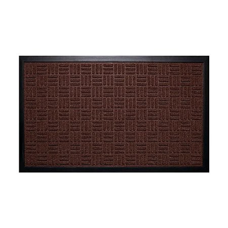 Tapete De Comercial Waterkap 40x60 Marrom Kapazi