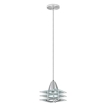 Pendente Nara Branco Quadrado Kin