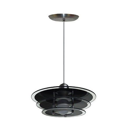 Pendente Redondo Nara Preto Kin
