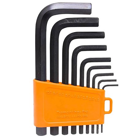 Jogo Chaves Hexagonais Allen Abauladas 9 Peças 44460209 Tramontina