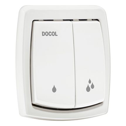 Acabamento para Válvula de Descarga Salvágua Box Gelo Docol