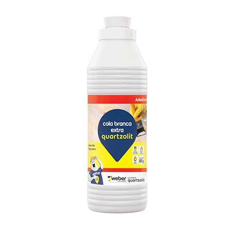 Cola Branca Extra PVA 500g Quartzolit