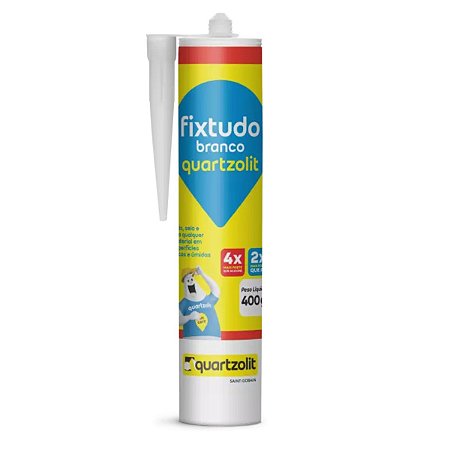Selante Fixtudo 400g Branco Quartzolit