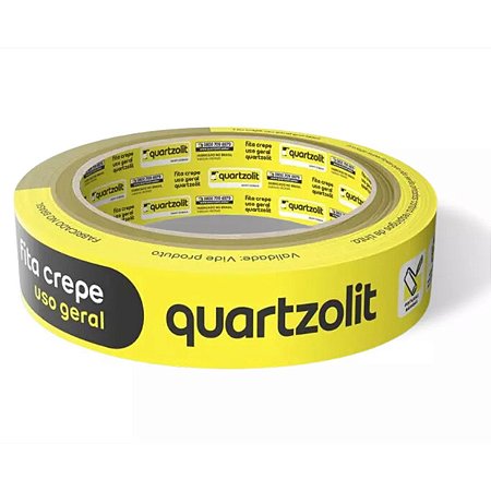 Fita Crepe Uso Geral 24mm x 50m Quartzolit