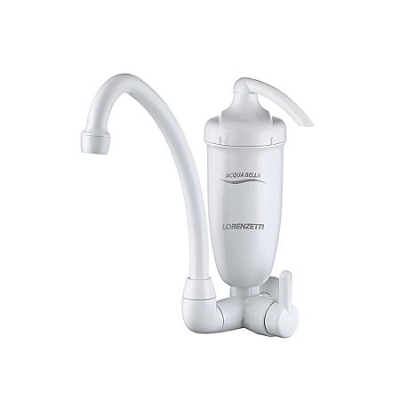 Torneira para Cozinha de Parede com Filtro Acqua Bella Branca Lorenzetti