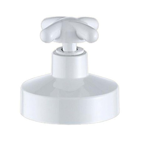 Acabamento de Registro Gaveta Brio 1.1/2" Branco Lorenzetti