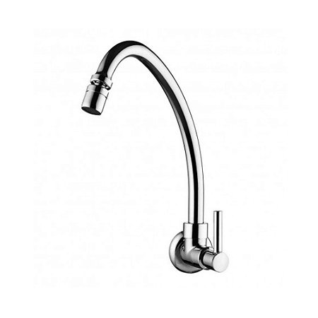Torneira para Cozinha de Parede Bica Móvel Fit Slim Lorenzetti