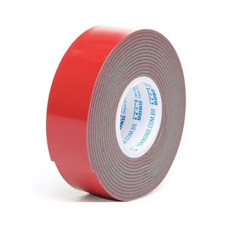 Fita Dupla Face Uso Externo e Interno 25mm x 2m Tekbond