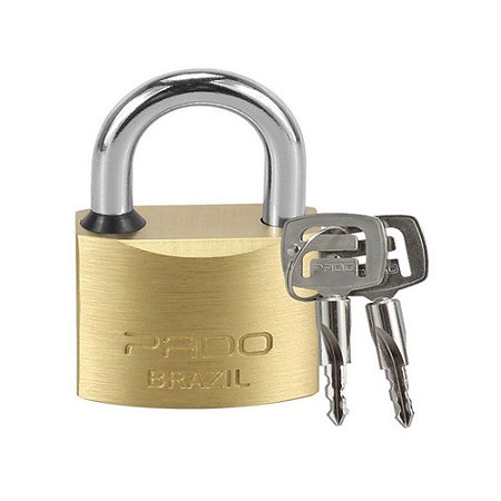 Cadeado De Latão SM LT-T 40mm Tetra Pado