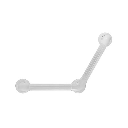 Barra De Apoio PVC Curva 30x30Cm Branco Astra