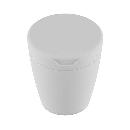 Cesto De Multiuso Com Tampa 2,7 Litros Branco Astra