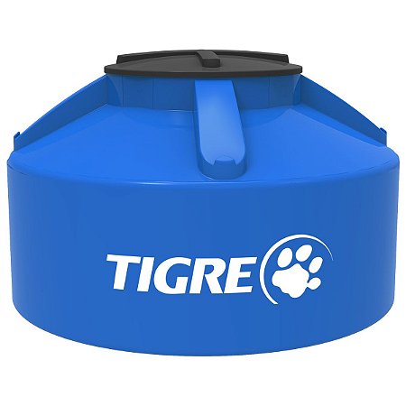 Caixa D'Água 310 Litros Polietileno Com Tampa Rosca Tigre