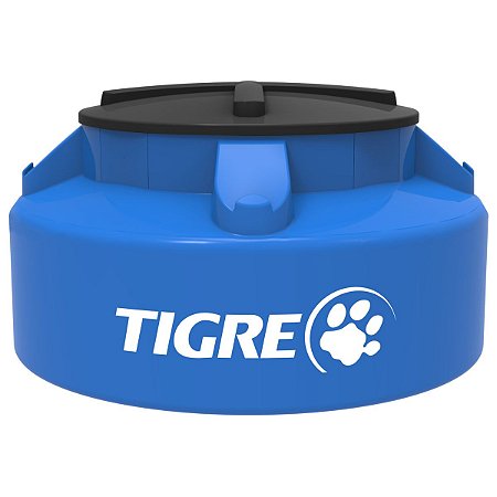 Caixa D'Água 1000 Litros Polietileno Com Tampa Rosca Tigre