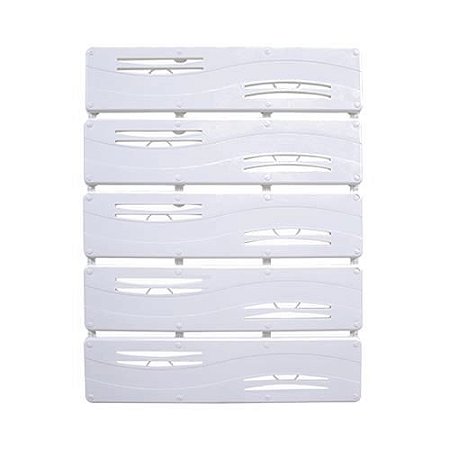 Tapete De Plástico Rígido 42x55 Branco Astra