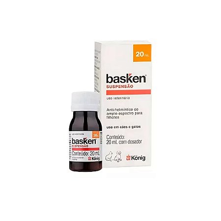 Antiparasitário Konig Basken Suspensão 20 ml