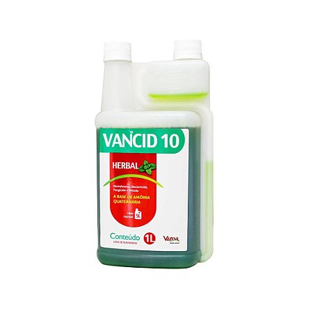 Desinfetante Vancid 10 Herbal Vansil 1 L