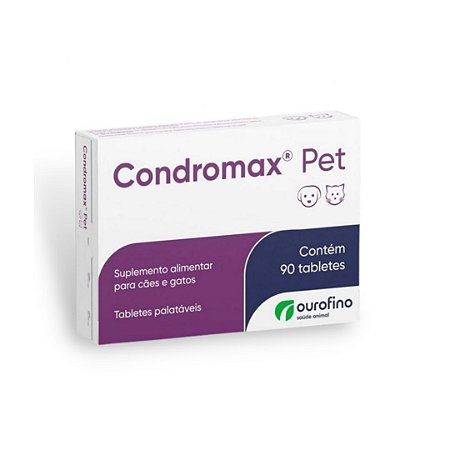 Suplemento para Cães e Gatos Condromax Pet 90 tabletes