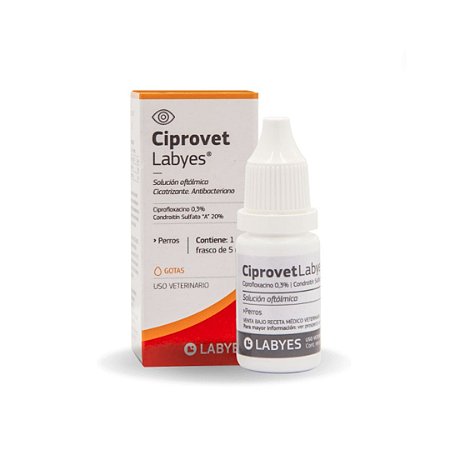 Ciprovet Colírio para Cães e Gatos 5 ml