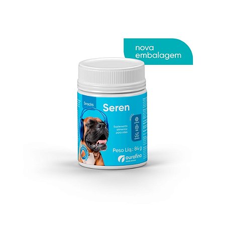 Suplemento Alimentar Seren Snacks Ourofino 30 tabletes