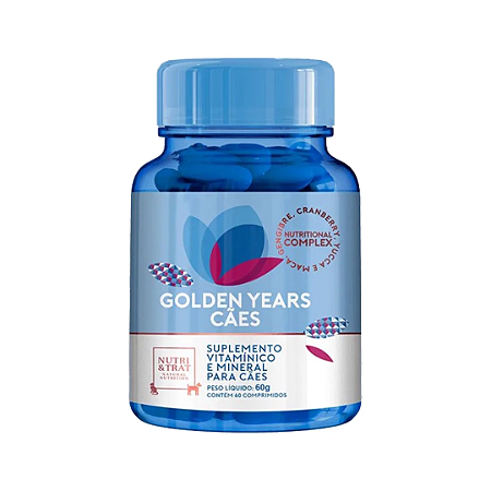 Golden Years Suplemento Cães Idosos Maca Yucca