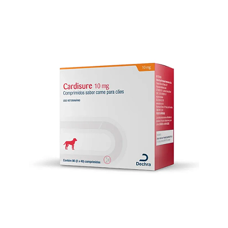 Cardisure 10mg Com 80 Comprimidos