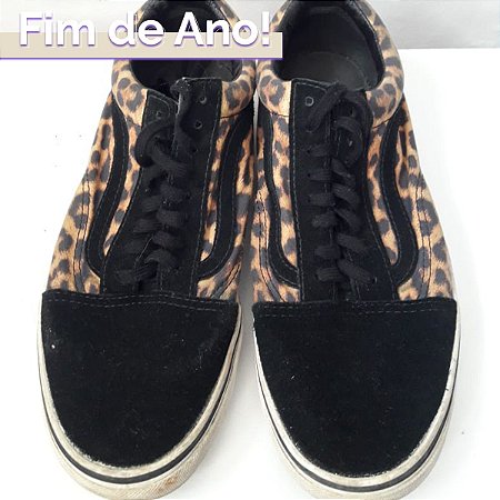 tenis vans animal print