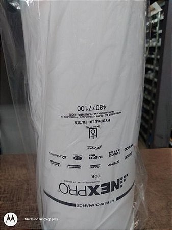 Filtro Hidráulico CASE/NEW HOLLAND - CNH Nexpro 48077100