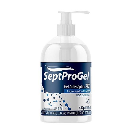 Alcool Gel SeptPro 70% 440 g