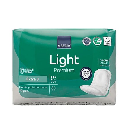 Absorvente Abena Light Extra 10 unidades