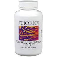 POTASSIUM MAGNESIUM CITRATE 90 CAPSULAS DA THORNE RESEARCH NO BRASIL A PRONTA ENTREGA