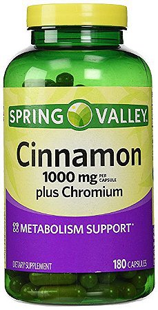 Resultado de imagem para beneficios  spring valley cinnamon 1,000 mg