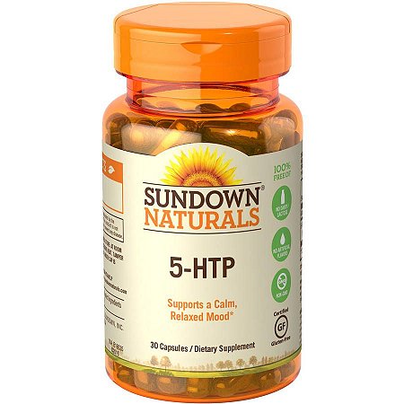 5 HTP 200MG SUNDOWN 30 CAPSULAS NO BRASIL A PRONTA ENTREGA-IMPORTADO DOS USA