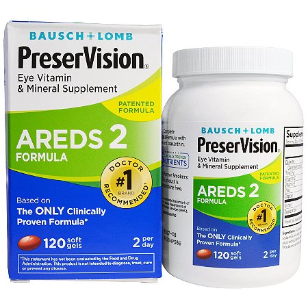 PRESERVISION AREDS 2 BAUSH + LOMB COM 120 SOFTGELS MINI-IMPORTADO DOS ESTADOS UNIDOS A PRONTA ENTREGA NO BRASIL