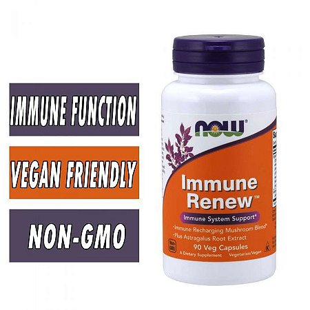 IMMUNE RENEW -REFORÇA O SISTEMA IMUNOLÓGICO-90 CÁPSULAS-NO BRASIL A PRONTA ENTREGA-IMPORTADO DOS USA