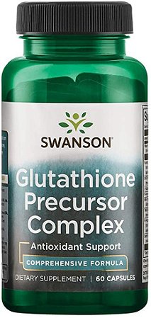 GLUTATHIONE COMPLEXO COM 60 CÁPS DA SWANSON-ANTIOXIDANTE INTRACELULAR MESTRE – O MAIS IMPORTANTE DO CORPO - IMPORTADO DOS ESTADOS UNIDOS A PRONTA ENTREGA NO BRASIL