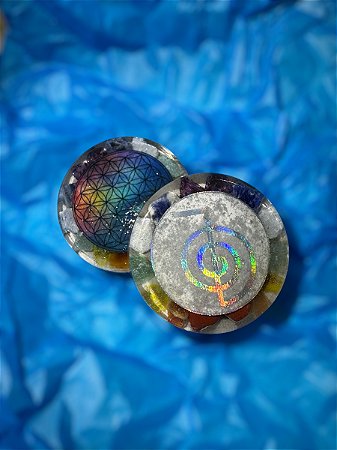 Kit Orgonites Flor da Vida + Reiki