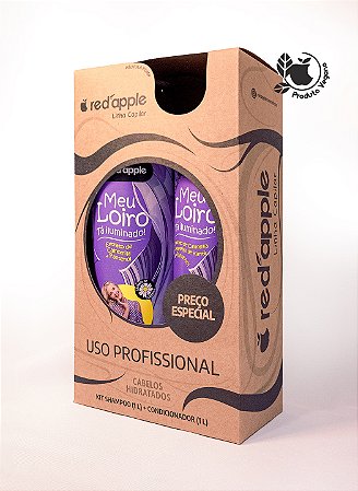 Kit Blond - Shampoo + Condicionador - Meu Loiro Tá Iluminado!