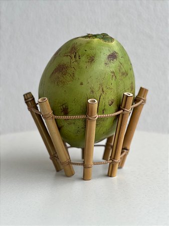 Porta Coco de Bambu