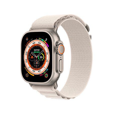 Pulseira Alpina Loop Para Apple Watch 38/40/41 - Prata
