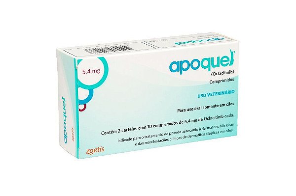 Apoquel 5,4mg com 20 Comprimidos