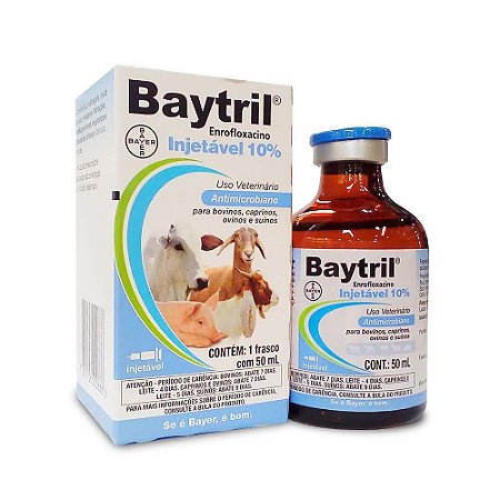 Baytril 10% Injetável 10ml