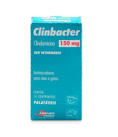Clinbacter 150mg com 14 Comprimidos